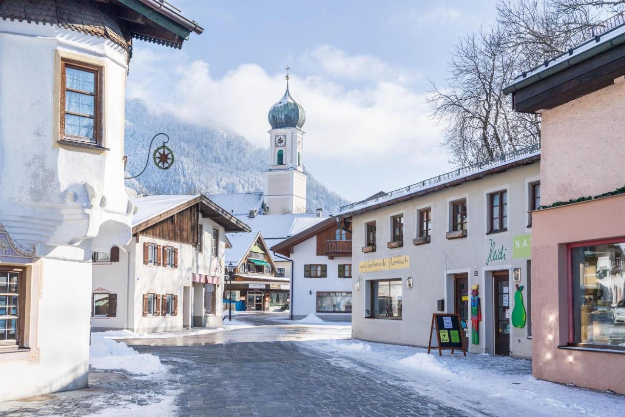 Ferienwohnung Wachsbichl Unterammergau Bagian luar foto
