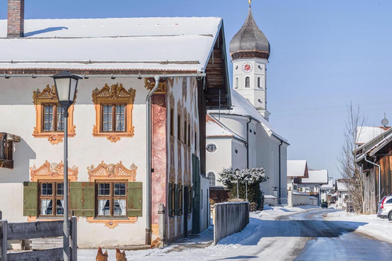 Ferienwohnung Wachsbichl Unterammergau Bagian luar foto