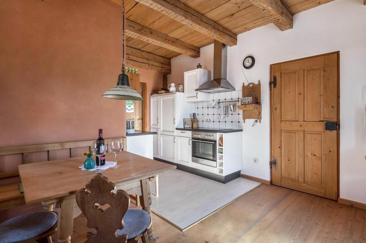 Ferienwohnung Wachsbichl Unterammergau Bagian luar foto
